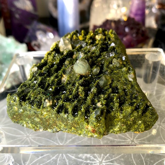 Epidote Cluster,All Products : American Fashion Style Bags On Sale